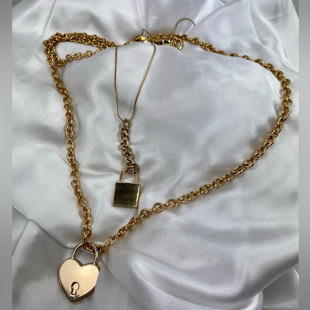 Customized Jewelry - Necklace with 2 pendants